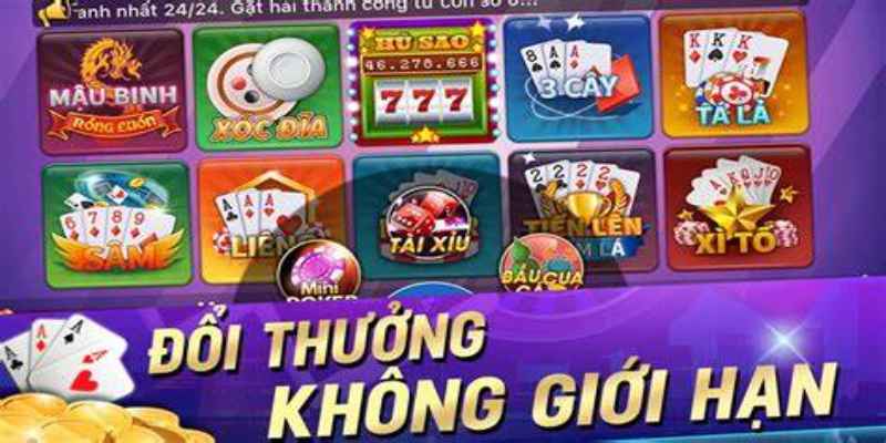 Trải nghiệm game bài thú vị cùng với các phần thưởng hấp dẫn