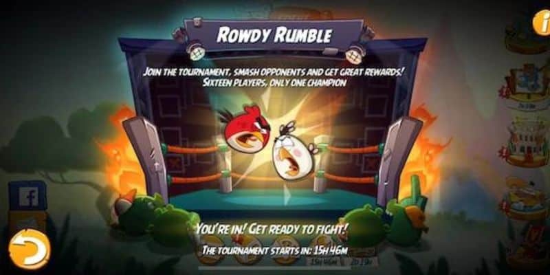 Các giải đấu trong Angry Birds